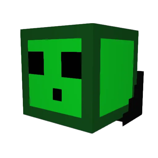 SharkBait47 Minecraft avatar head, 3D render