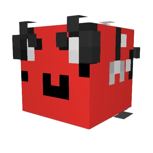 SharkFinn2409 Minecraft avatar head, 3D render