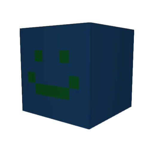 SharkMoon9823 Minecraft avatar head, 3D render
