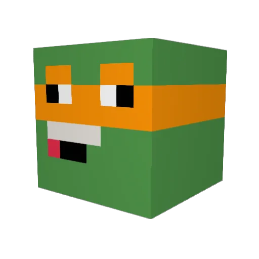 SharkNadeau Minecraft avatar head, 3D render