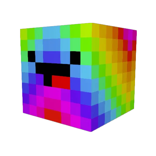 Sharkbait2025 Minecraft avatar head, 3D render
