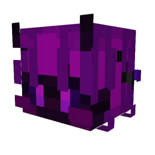 SharkiLuna Minecraft avatar head, 3D render