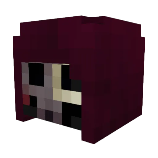 Sharkplex_ Minecraft avatar head, 3D render