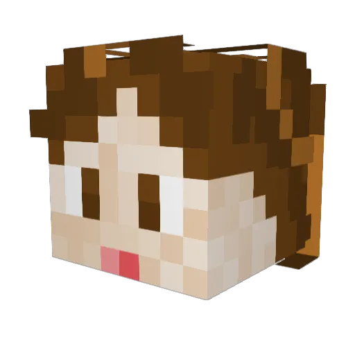Sharks_arec00l Minecraft avatar head, 3D render