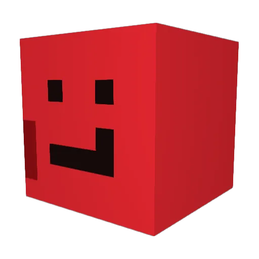 Sharky_POKORA Minecraft avatar head, 3D render