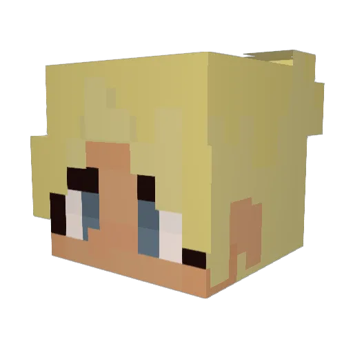 SharpExecution Minecraft avatar head, 3D render