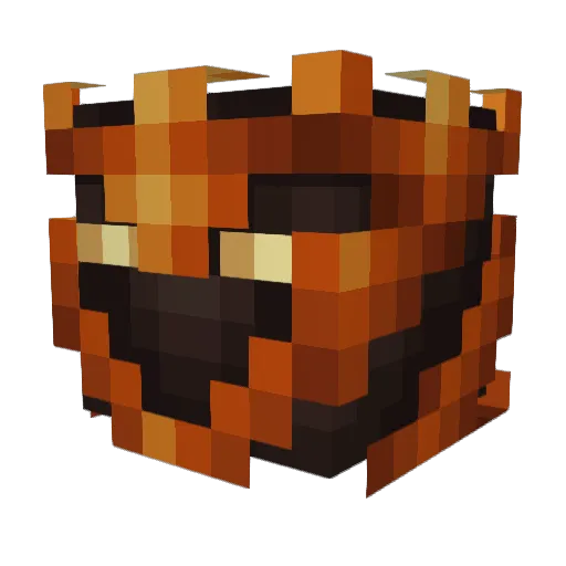 SharpJ Minecraft avatar head, 3D render