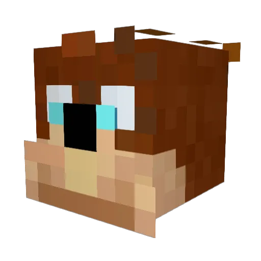 SharpShooter0219 Minecraft avatar head, 3D render