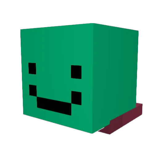 SharpShooter278 Minecraft avatar head, 3D render