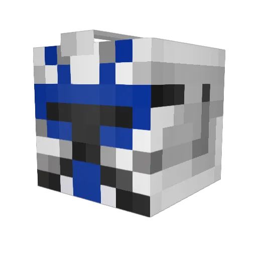 SharpeyMarker Minecraft avatar head, 3D render