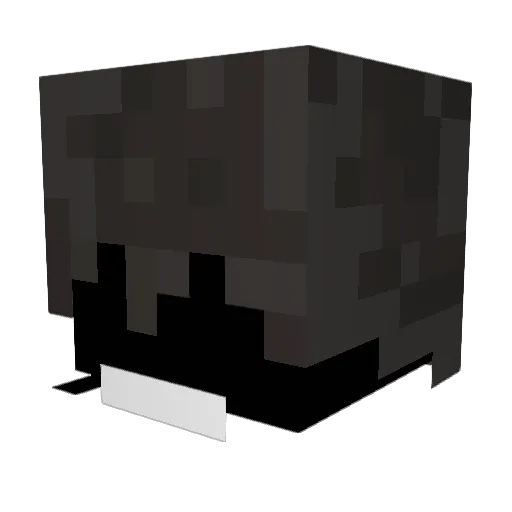 SharpiX5 Minecraft avatar head, 3D render