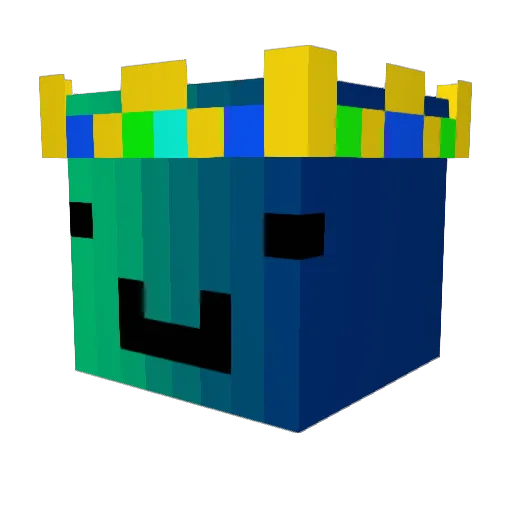 SharpyCheese Minecraft avatar head, 3D render