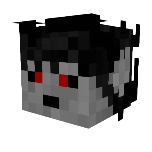 Sharpy_03 Minecraft avatar head, 3D render
