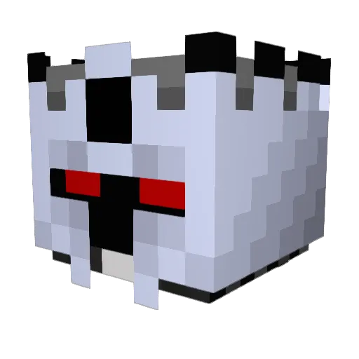 Sharuez Minecraft avatar head, 3D render