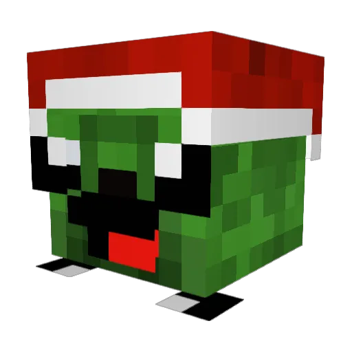 Shaun1984 Minecraft avatar head, 3D render