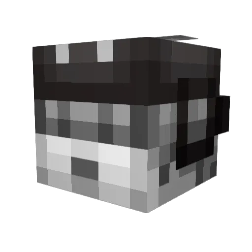 ShaunMHolder Minecraft avatar head, 3D render