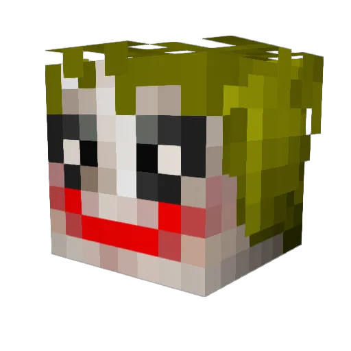 Shauno1997 Minecraft avatar head, 3D render