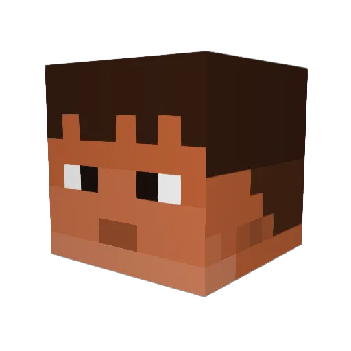 ShaunyBoy67 Minecraft avatar head, 3D render