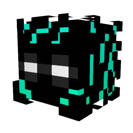 Shauvn Minecraft avatar head, 3D render