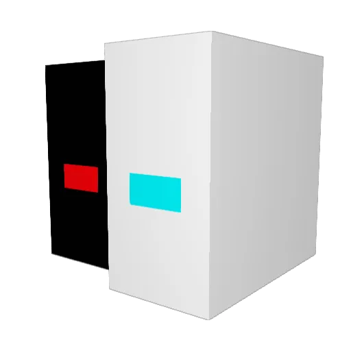 Shavolt Minecraft avatar head, 3D render