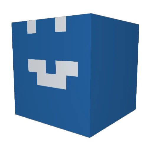 Shavybuncho Minecraft avatar head, 3D render