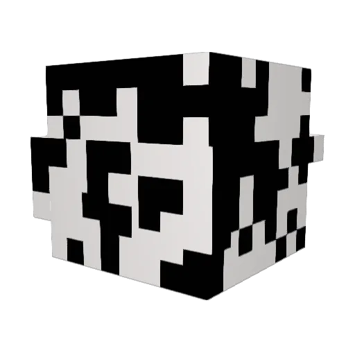 ShawBright Minecraft avatar head, 3D render