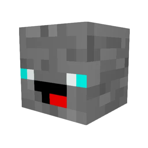 Minecraft-Avatar von ShawnBrot: Kopf als 3D-Render