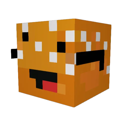 ShawnitoPro Minecraft avatar head, 3D render