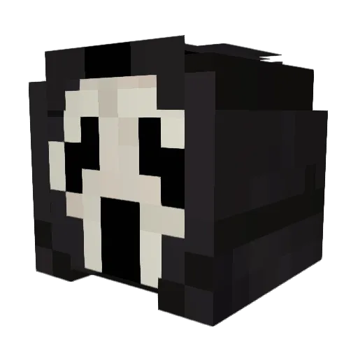 Shaxito_ Minecraft avatar head, 3D render