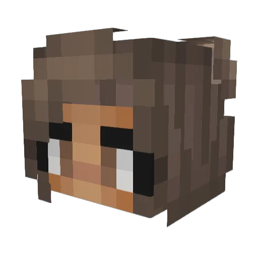 Shay_980 Minecraft avatar head, 3D render