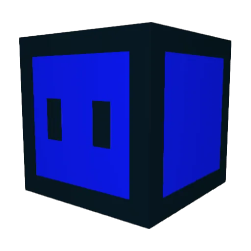 Shaydeelake Minecraft avatar head, 3D render