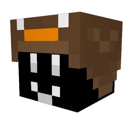 ShaynOff Minecraft avatar head, 3D render