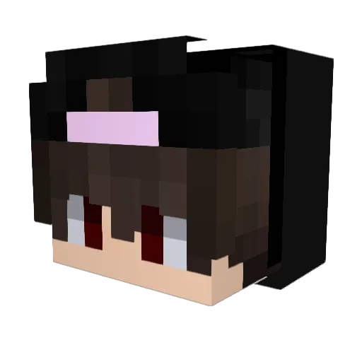 Shaynott Minecraft avatar head, 3D render