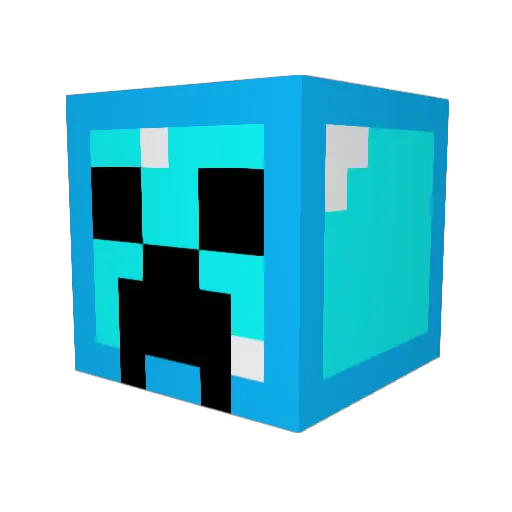 ShayuQWQ Minecraft avatar head, 3D render