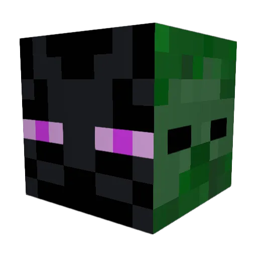 ShazamDawg Minecraft avatar head, 3D render
