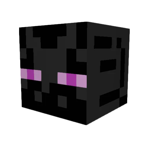Shazer26 Minecraft avatar head, 3D render