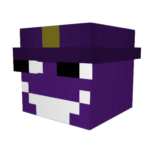 SheLovesElmo Minecraft avatar head, 3D render