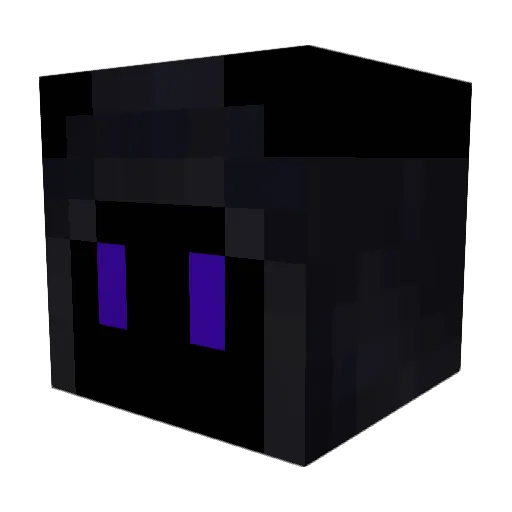 SheLuvsBv Minecraft avatar head, 3D render