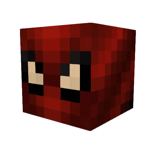 SheaMcKillsXD Minecraft avatar head, 3D render