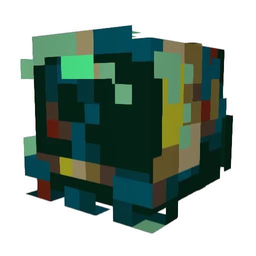 Shed27 Minecraft avatar head, 3D render