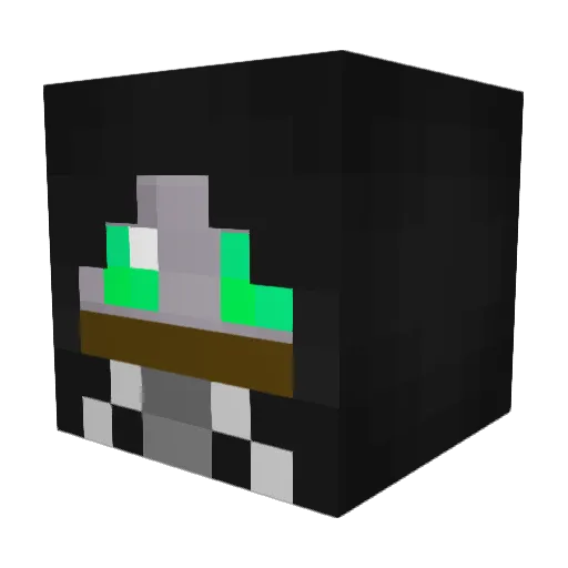 SheeShayer Minecraft avatar head, 3D render