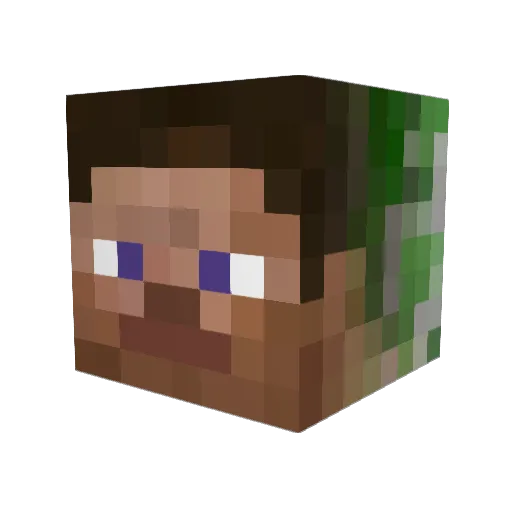 Sheep1998 Minecraft avatar head, 3D render