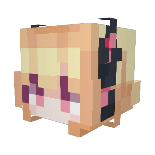 Sheep5827 Minecraft avatar head, 3D render