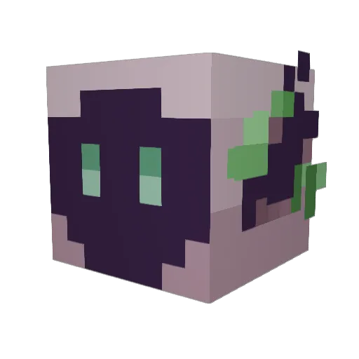 SheepControl Minecraft avatar head, 3D render