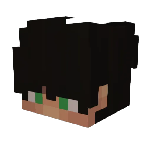 SheepL0ver_ Minecraft avatar head, 3D render