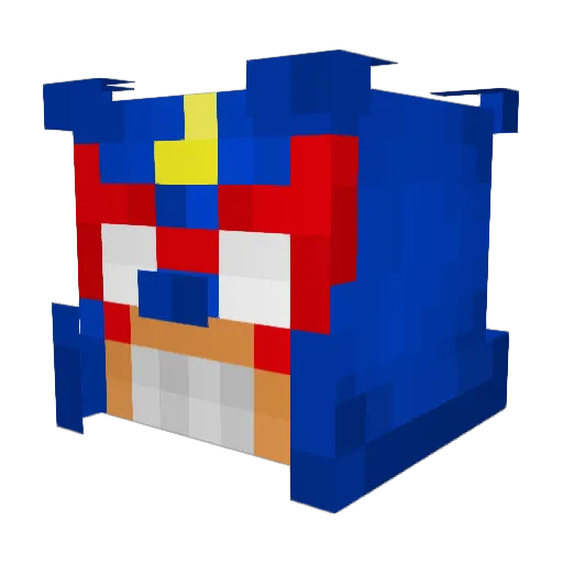 SheepMeteor1122 Minecraft avatar head, 3D render