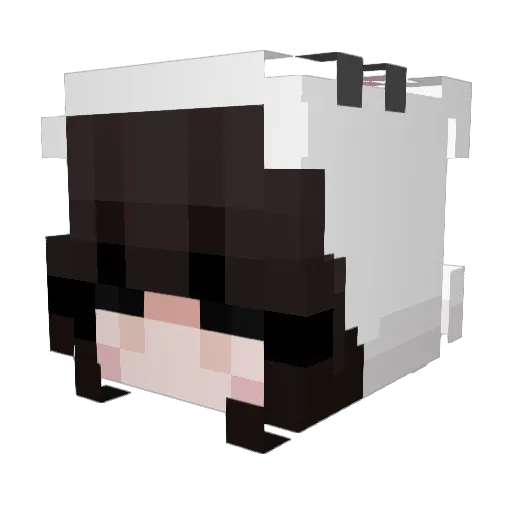 SheepShorts Minecraft avatar head, 3D render