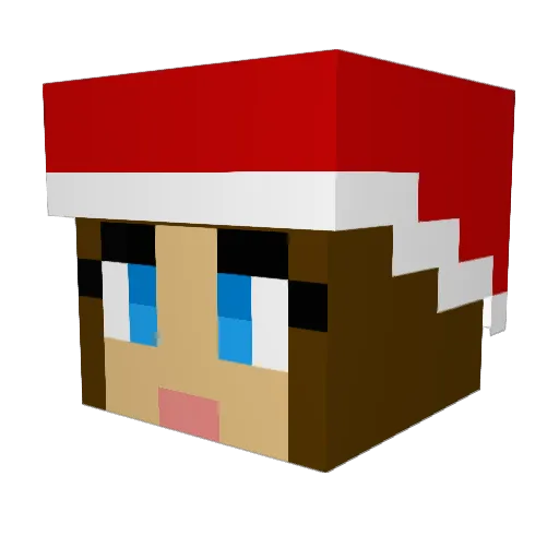 Sheep_Girl5 Minecraft avatar head, 3D render