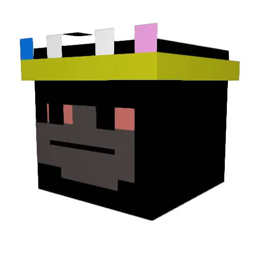 SheepiestSheep0 Minecraft avatar head, 3D render