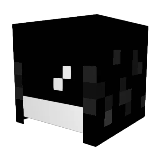 SheepyT_01 Minecraft avatar head, 3D render
